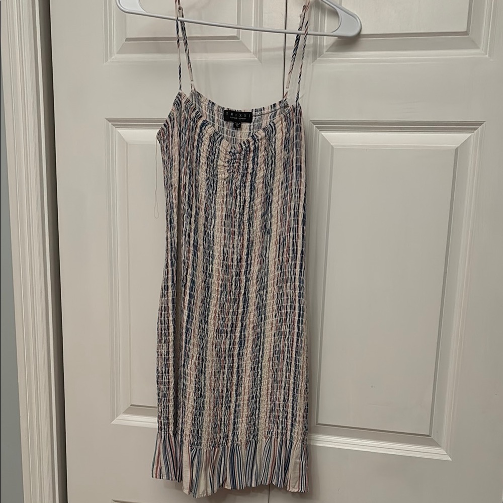 Striped Sleeveless Dress